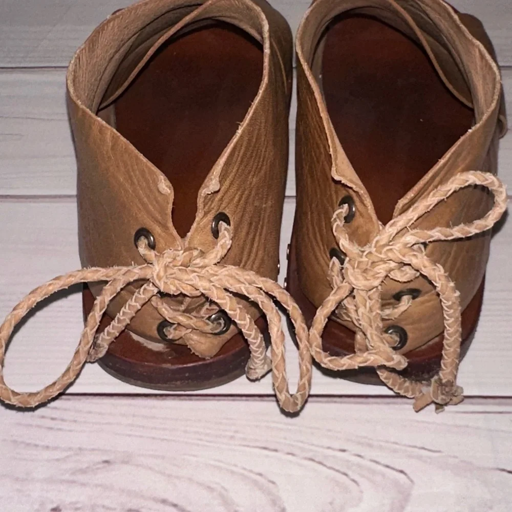 BEEK by Two Birds “Loon” Gladiator Sandals – Size 7 – Genuine Leather Comfort